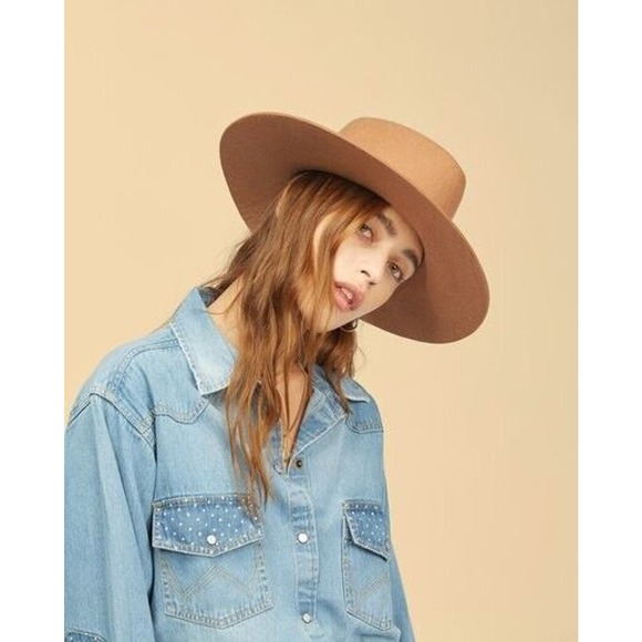 Billabong x Wrangler rancher Wool Rancher Tan Hat Size large/ Extra Large - Picture 9 of 9